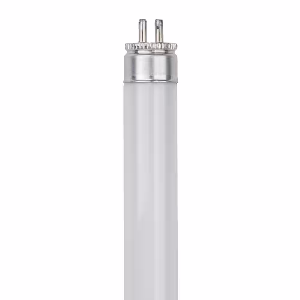 Sunlite 4-Watt 6 in. Linear T5 Mini Bi-Pin Base Fluorescent Tube Light Bulb, Black Light Bulb (10-Pack)