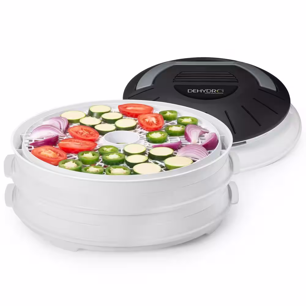 Presto Dehydro 4-Tray White Food Dehydrator