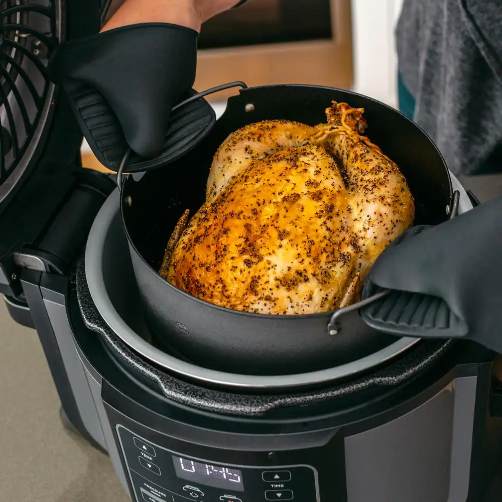 NINJA Foodi 9-in-1 6.5 Qt. Electric Pressure Cooker & Air Fryer (OP301)