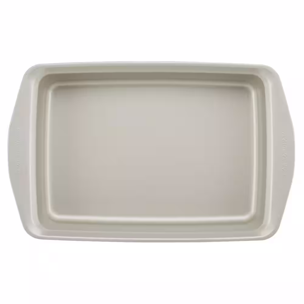 Rachael Ray 3-Piece Nonstick Bakeware in Silver with Swing Lid Pan Set
