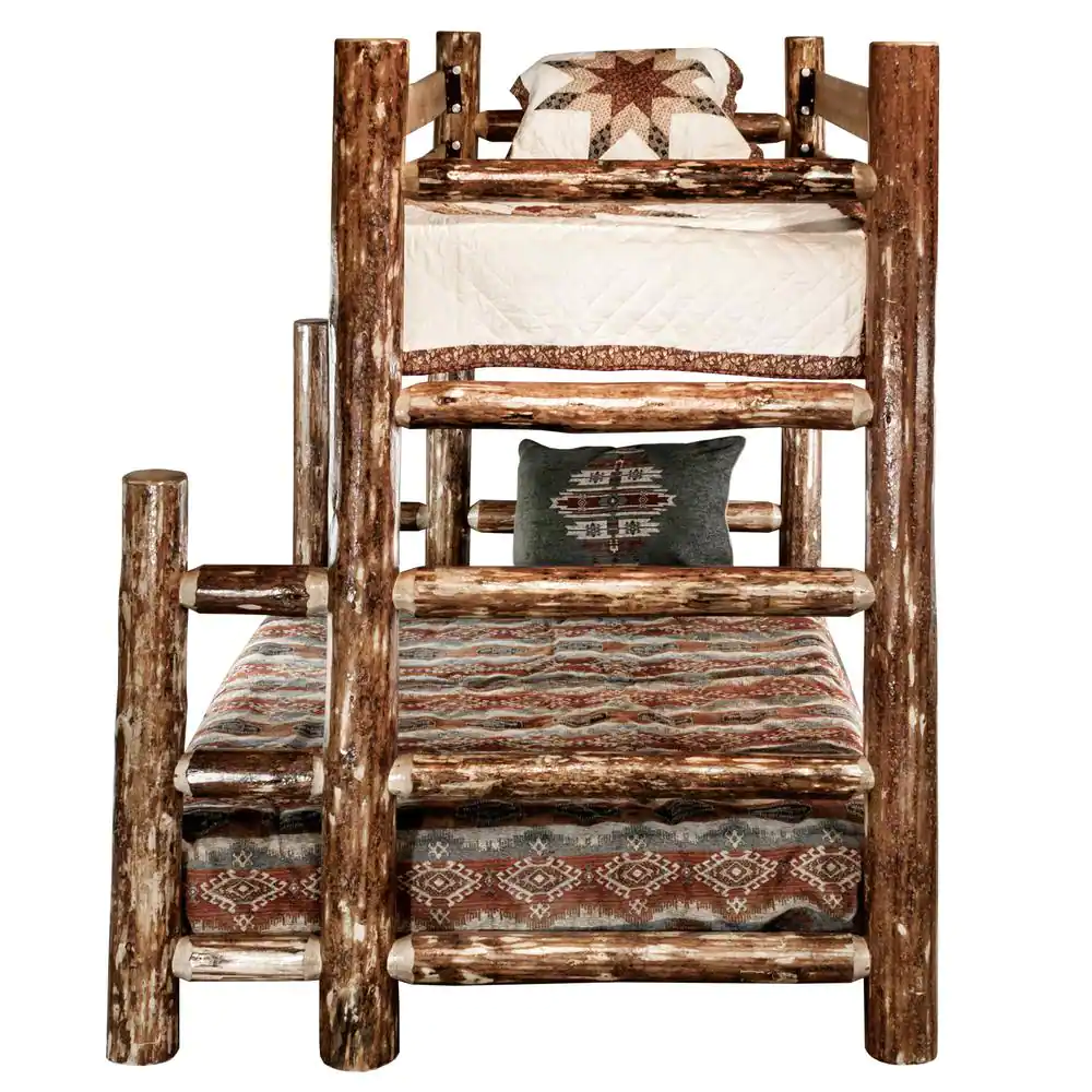 Montana Woodworks Glacier Country Twin Over Full Wood Bunk Bed
