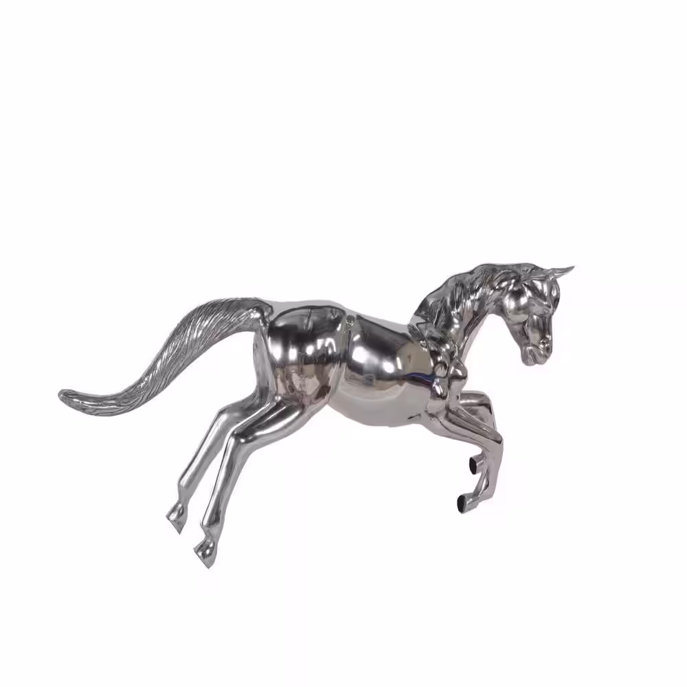 HomeRoots Dahlia Abstract Large Horse Statue