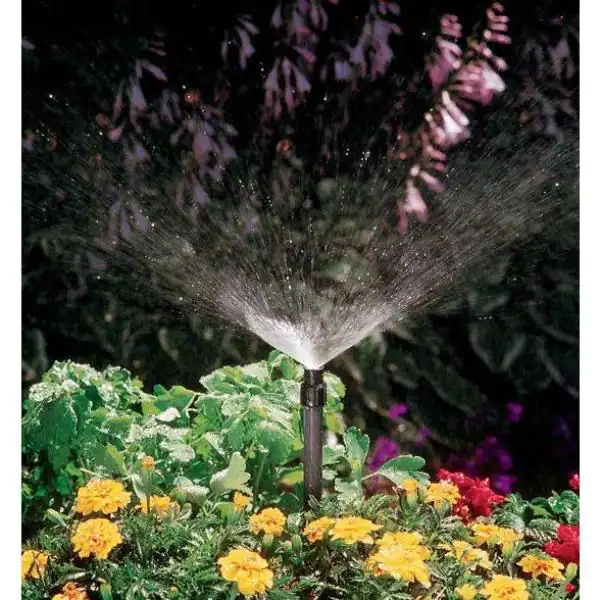 Orbit 1/2 Pattern Plastic Shrub with Plastic Nozzle