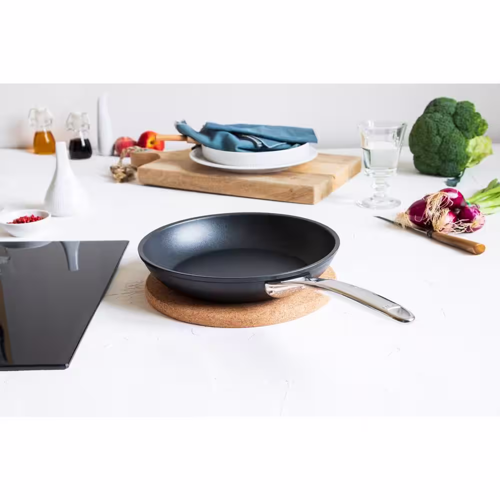 Cristel Castel Pro Ultralu 2-Piece Non-stick Anodized Aluminum Frying Pan Set